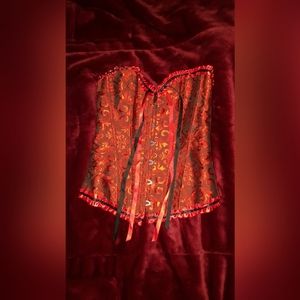 Red Fancy Corset